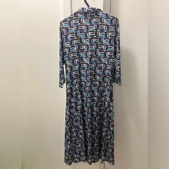 Simorra dress geometric pattern European brand - Picture 4 of 5